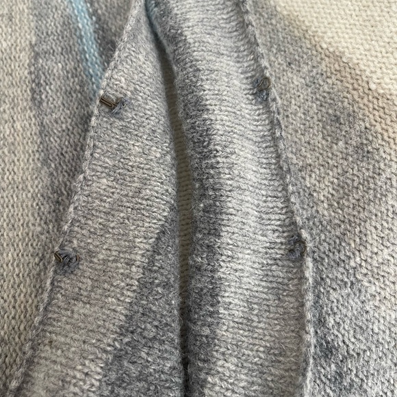 Free People Wool Hooded Poncho Cardigan Sweater - Picture 9 of 13